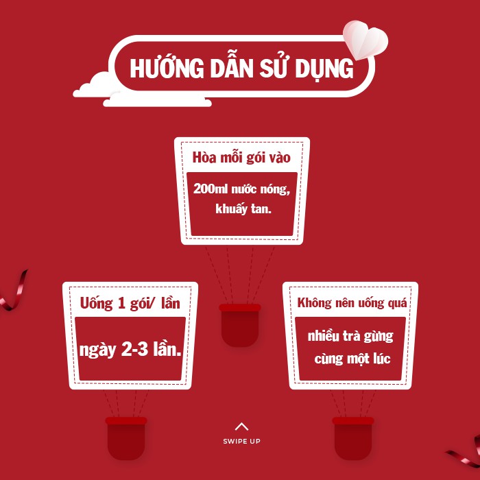 Trà gừng hòa tan làm ấm cơ thể, giải cảm lạnh, giải độc do thức ăn lạnh
