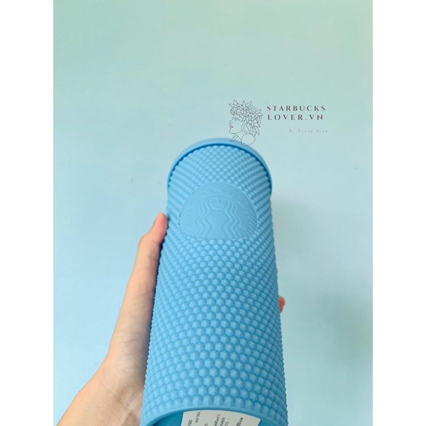 |CHÍNH HÃNG| LY STARBUCKS GAI SKY BLUE SIZE KHỦNG 24OZ