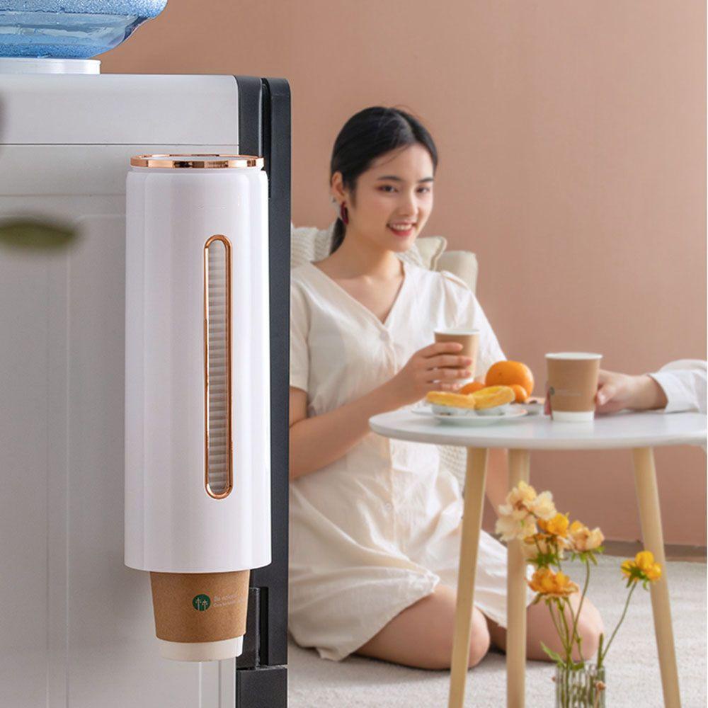 YIYU 1 Hộp Đựng Cốc Nước Chống Bụi Bằng Nhựa Gắn Tường Tiện Dụng Cho Nhà Bếp / Phòng Khách