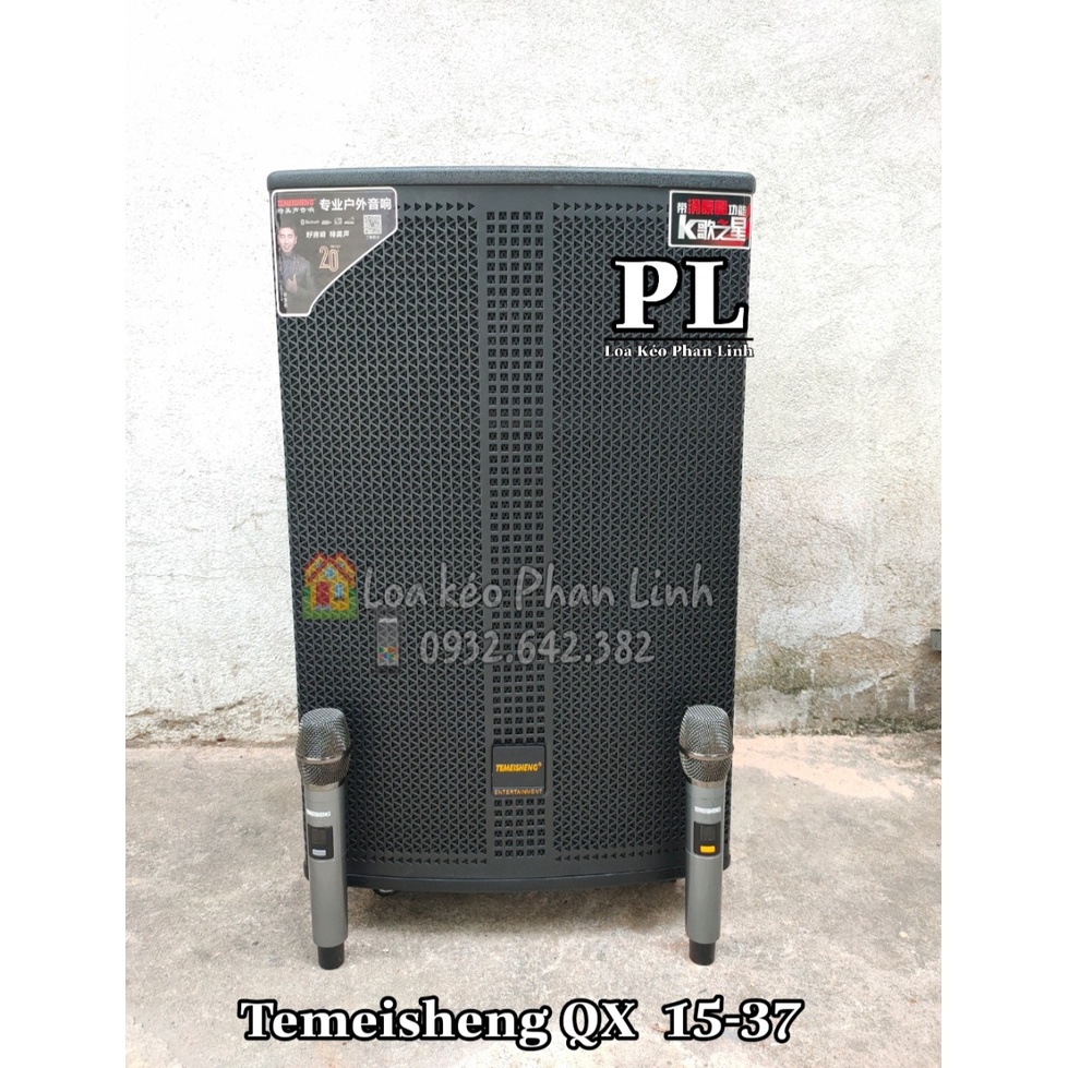 Loa trống Temeisheng QX 1518 - loa karaoke công suất lớn bass 4 tấc