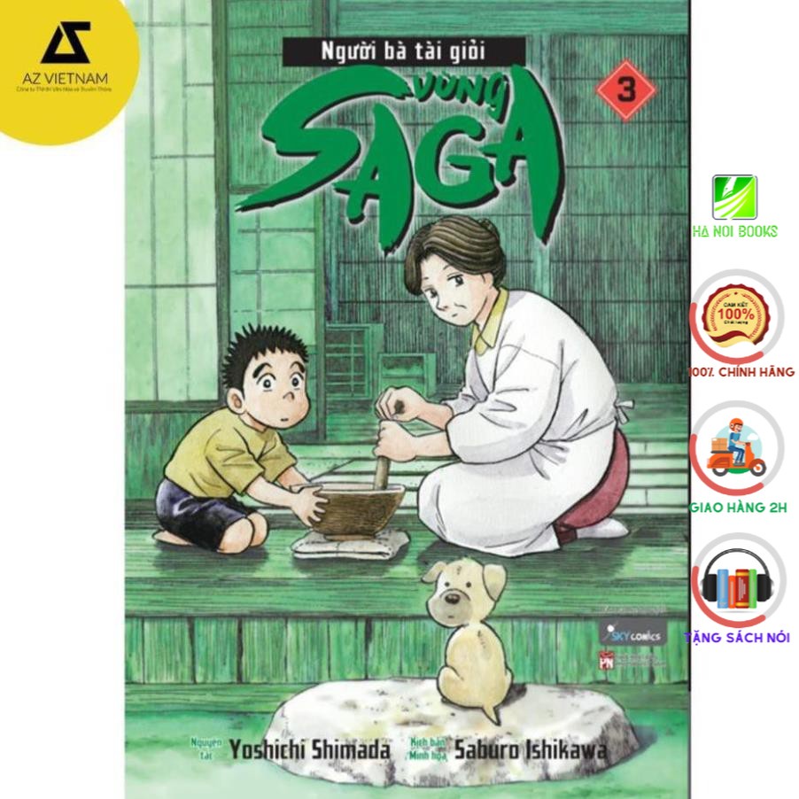 Sách - Người Bà Tài Giỏi Vùng Saga – Tập 3 [AZVietNam]