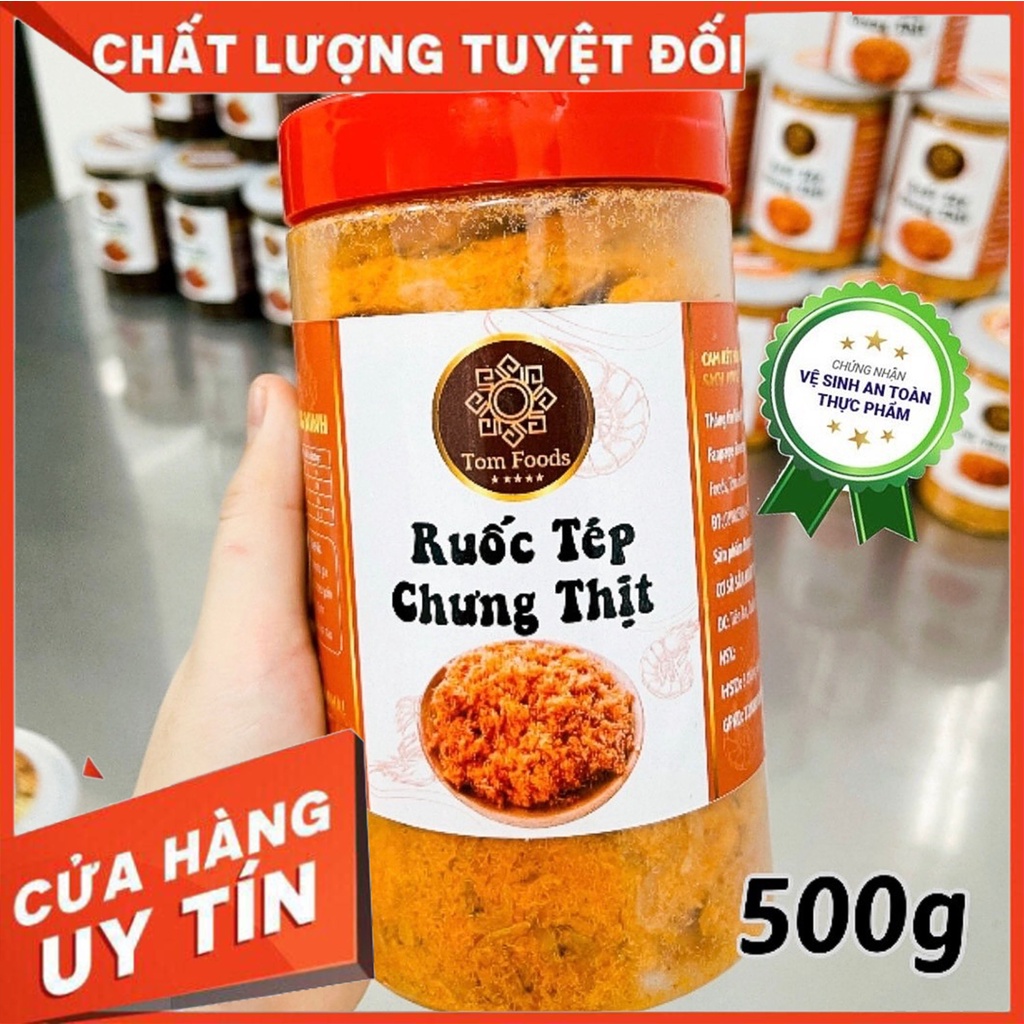 Ruốc Tép Chưng Thịt - Loại Đặc Biêt- Ngon Tuyệt Đỉnh -500g [FREESHIP]