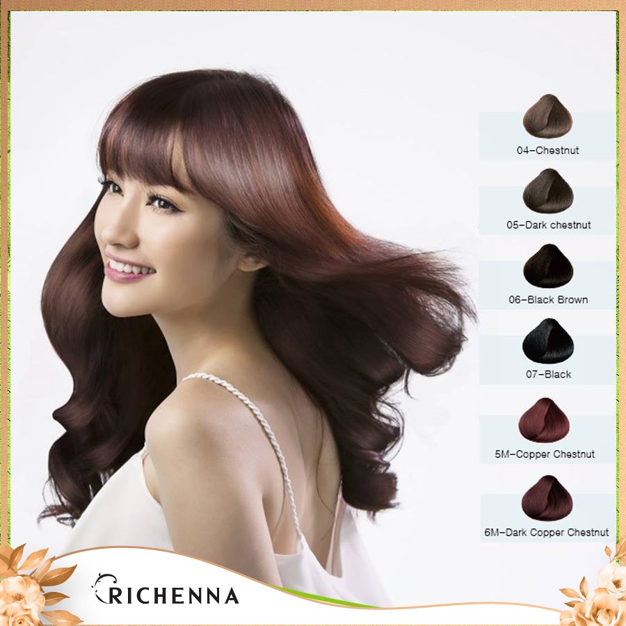 Nhuộm tóc phủ bạc thảo dược Richenna Hi-Speedy Color Hàn Quốc 60g | BigBuy360 - bigbuy360.vn