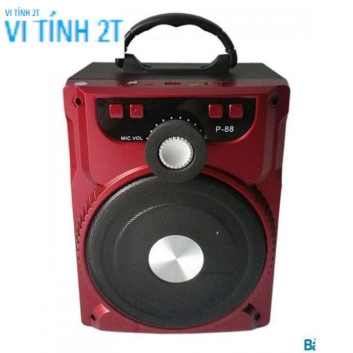 [Tặng kèm quà] Loa Kéo Bluetooth P88 P89 KIOMIC Tặng Micro Hát Karaoke Cực Hay-Bảo hành 1 đổi 1(Có Hàng Nhiều)