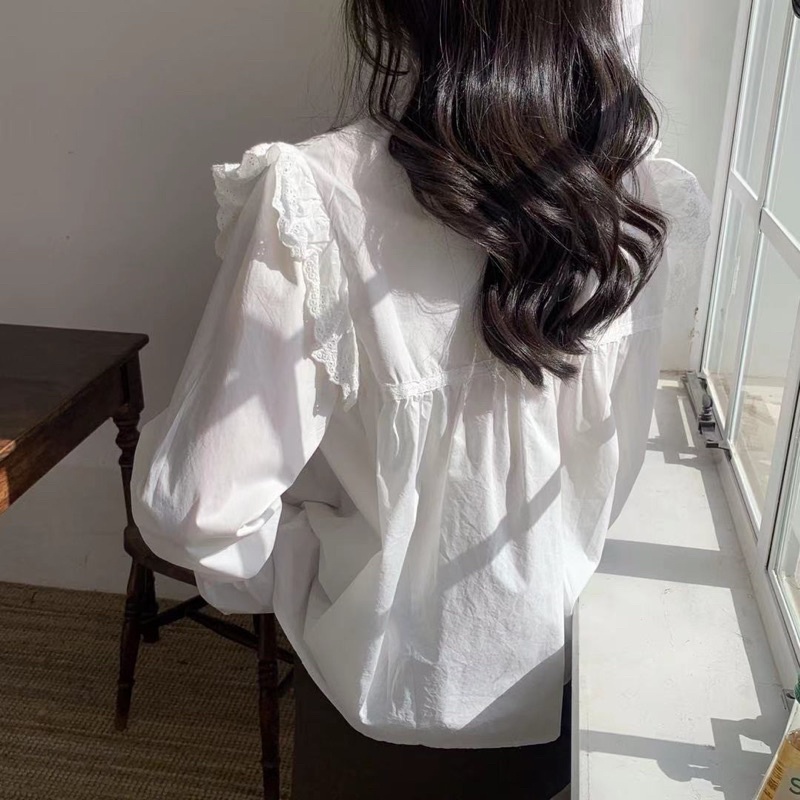 Áo babydoll viền ren mã 278