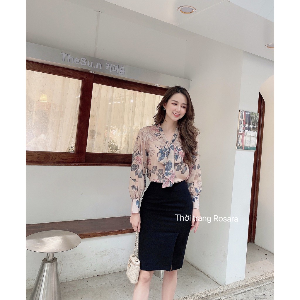 [Mã WASKT304 giảm 15% tối đa 30K đơn 99K] Chân váy bút chì xẻ công sở nữ đẹp Rosara SP95 | BigBuy360 - bigbuy360.vn