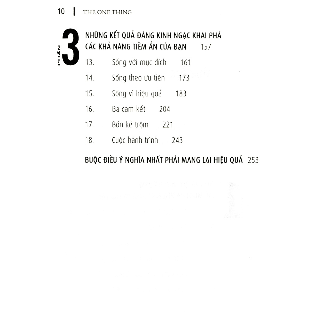 Sách - The One Thing - Điều Ý Nghĩa Nhất Trong Từng Khoảnh Khắc Cuộc Đời