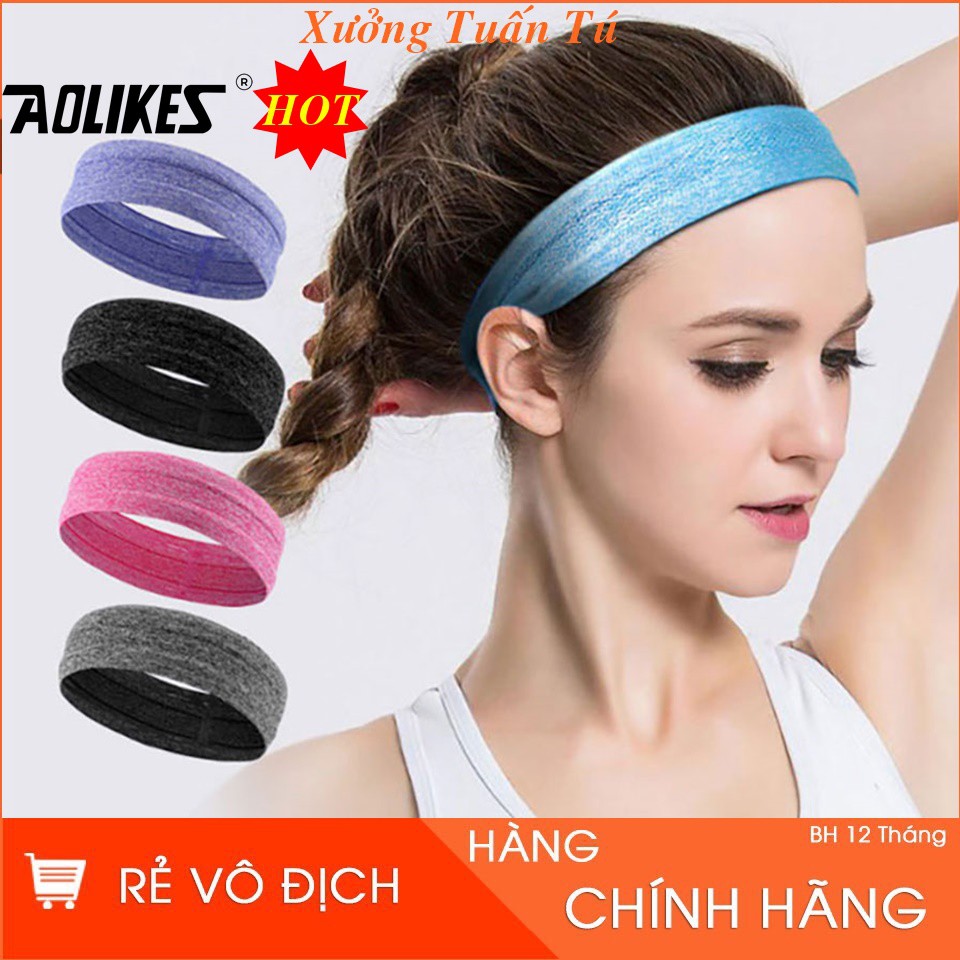 Băng trán thể thao chính hãng, Chặn mồi hôi đầu tốt nhất Aolikes A2103