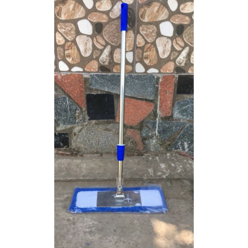Cây lau bẹ inox sợi san hô 45cm