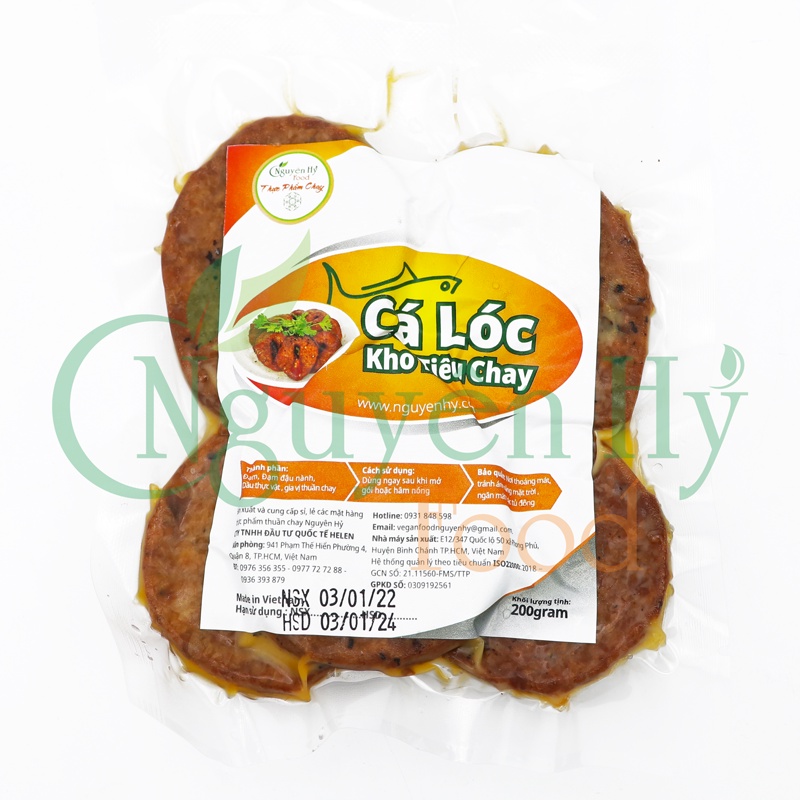 Cá Chay Bạc Má Muối Sả Ớt Rô Vàng Đồng Lóc Kho Thu Nguyên Hỷ - 180g / 500g