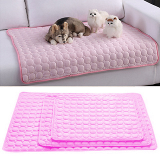 Thảm Làm Mát Cho Chó Màu Hồng Đệm Đá Cho Thú Cưng Nệm Teddy Đệm Cho Mèo Tấm Làm Mát Mới Cho Thú Cưng Chất Liệu Cool-168