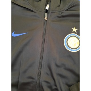 Áo khoác đá bóng intermilan đen