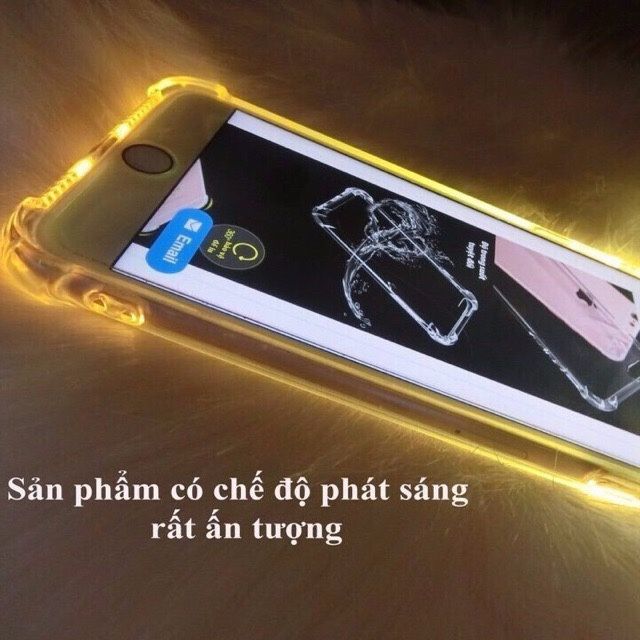 Ốp lưng chống sốc phát sáng iphone