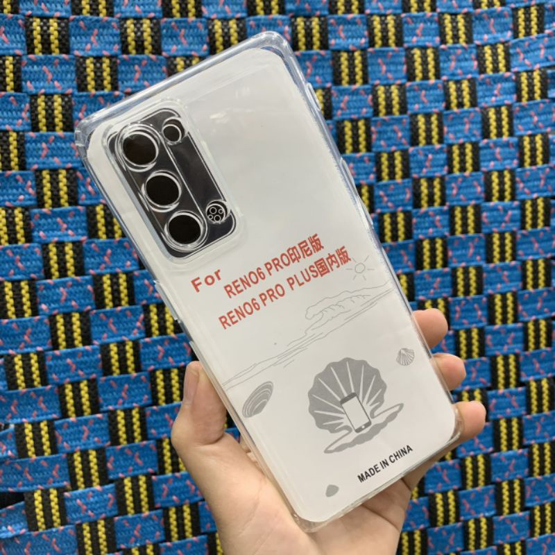 Ốp lưng Oppo Reno 6 pro / Reno 6 pro plus dẻo trong suốt viền nhám mờ chống trượt bảo vệ camera