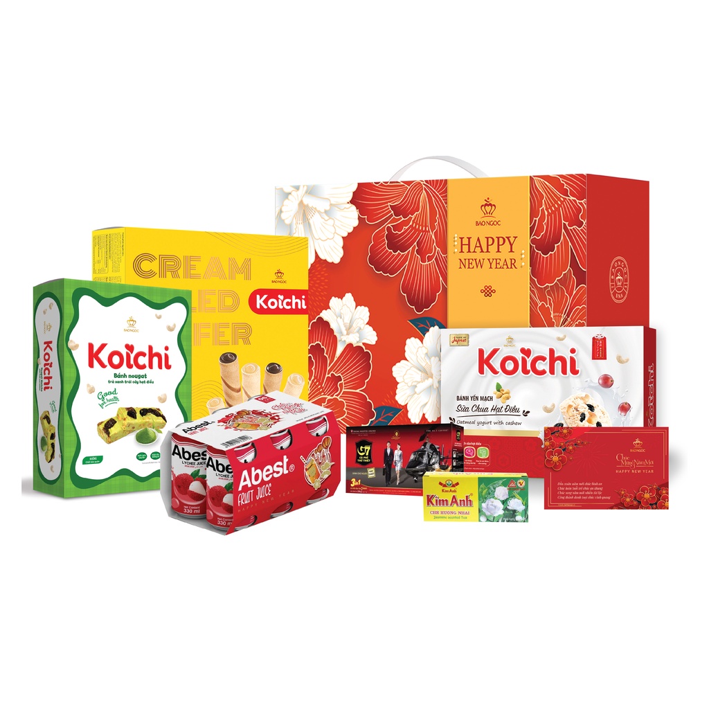 Set quà Tết Bảo Ngọc - "Xuân Bình An" - Quà Tết 2022 - Quà biếu sang trọng, tinh tế | BigBuy360 - bigbuy360.vn