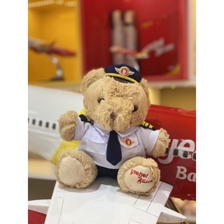 Gấu Bông Phi Công Vietjet