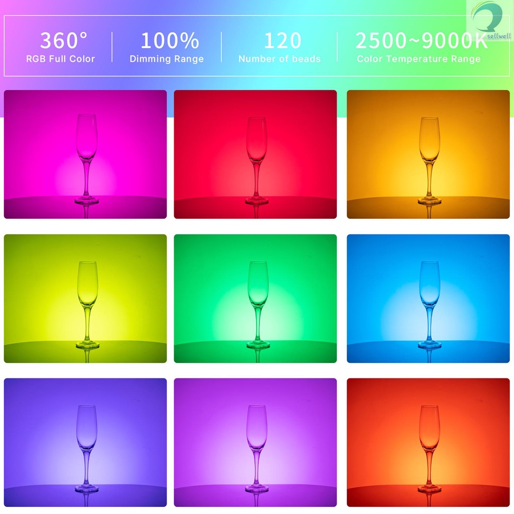 Đèn video light Vijim Ulanzi VL120 RGB