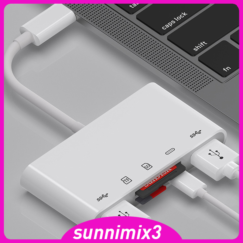 Đầu Đọc Thẻ Nhớ Đa Năng 5 Trong 1 Usb 3.0 Cho Macbook | BigBuy360 - bigbuy360.vn