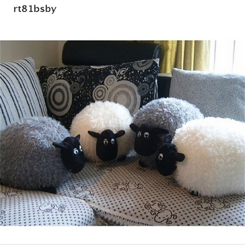 [rt81bsby] White/Gray Sheep Character Stuffed Soft Plush Toys Kids Baby Toy Or Cushion [rt81bsby]