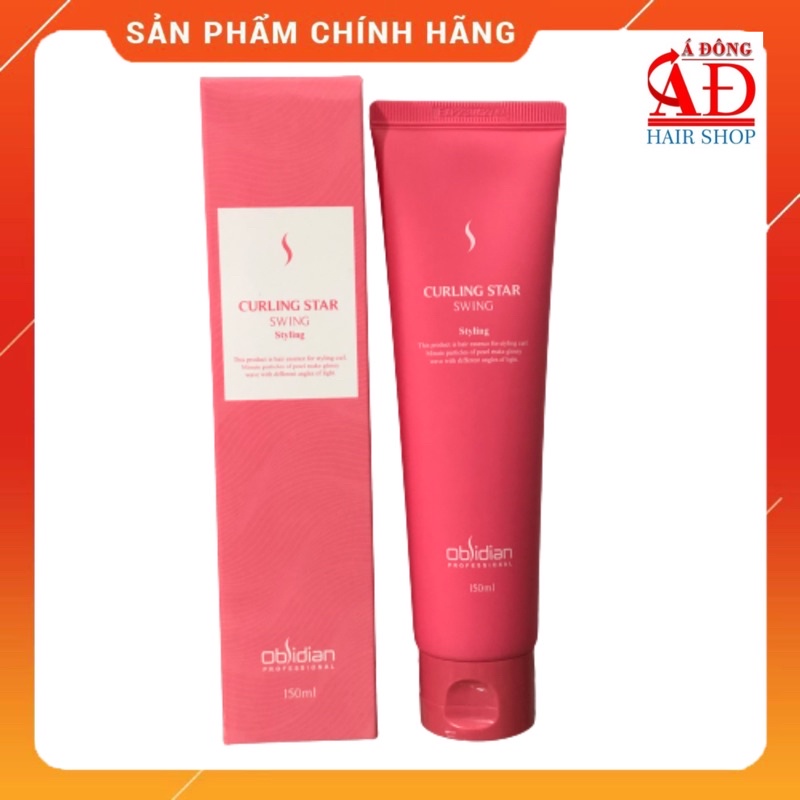 [Chính hãng] [Siêu rẻ] Gel tạo kiểu tóc uốn xoăn bồng bềnh - Obsidian Curling Star 2 Swing 150ml