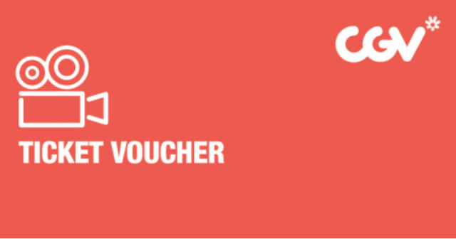 [HB gift] Voucher xem phim CGV 2D