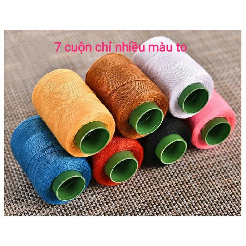 Bộ kim chỉ đa năng LOẠI CUỘN CHỈ TO DẦY hộp chắc chắn dầy dặn