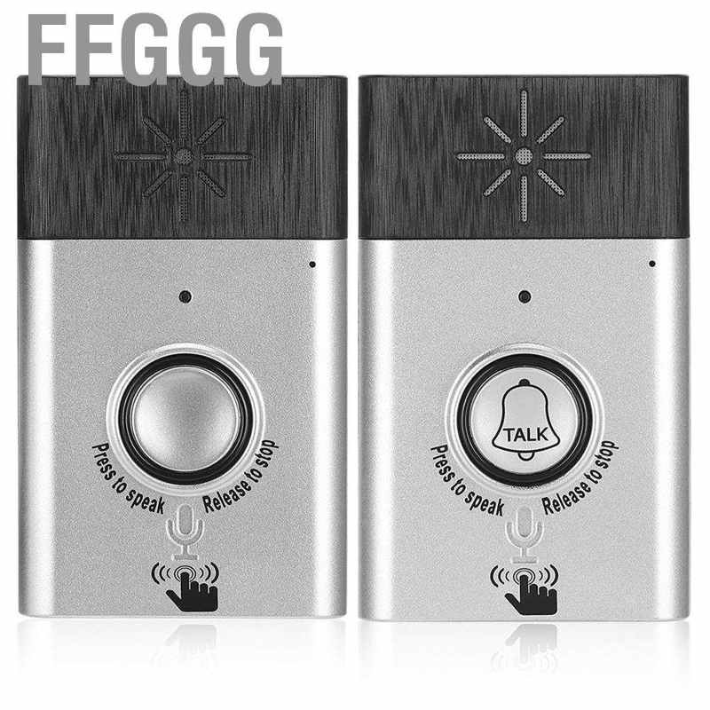 Ffggg Wireless Smart Doorbell Intercom Door Bell Ring Phone Chime Home Security System