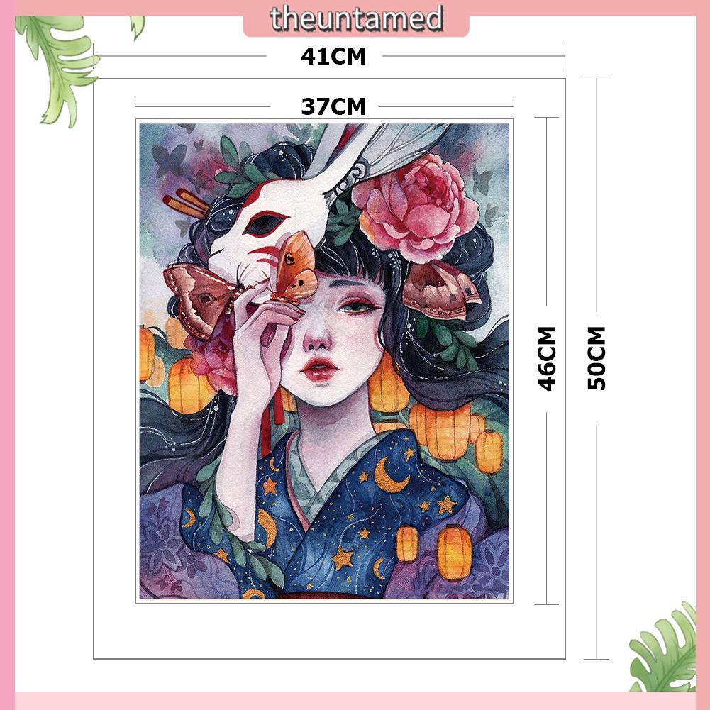 Tranh Thêu 11ct Hình Cô Gái Xinh Xắn | BigBuy360 - bigbuy360.vn