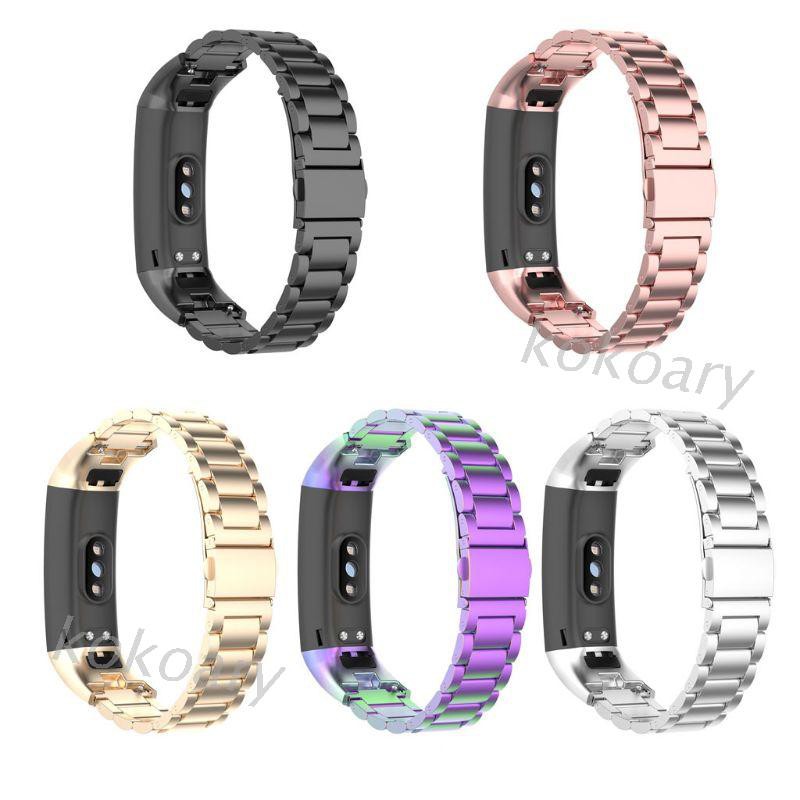 Dây Đeo Đồng Hồ Chất Liệu Thép Không Gỉ Dành Cho Đồng Hồ Thông Minh Honor Band 4 5