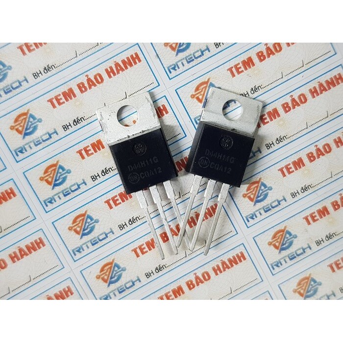 [Combo 3 chiếc] D44H11G, D44H11 Transistor NPN 10A/80V/50W TO-220
