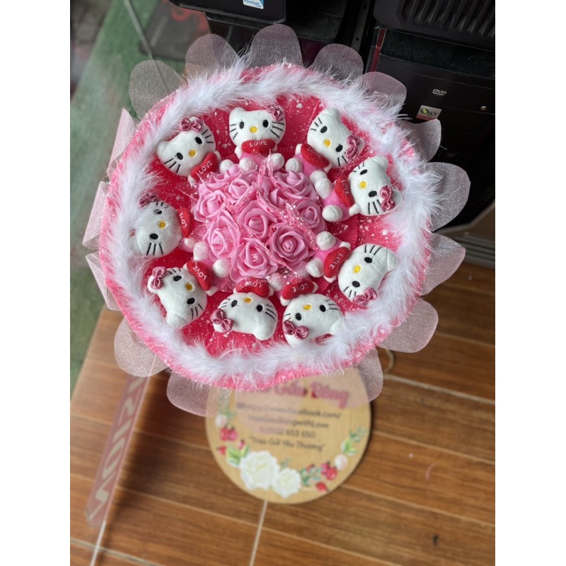 Quà tặng 8/3 ; 14/2 ; 20/10 .... Hoa Gấu Bông kitty