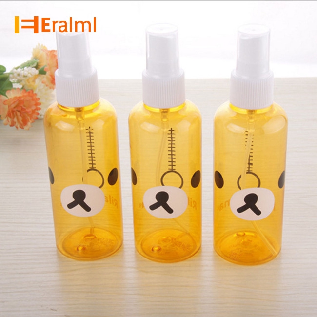 Empty Spray Bottles Cartoon Mini Refillable Container Empty Cosmetic Containers