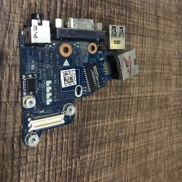 Board mạng LAN và jack âm thanh laptop dell lattitude E6430