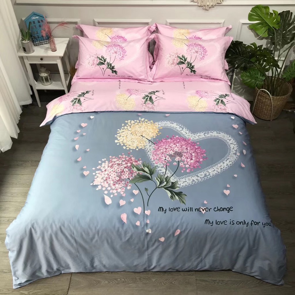 BỘ CHĂN GA GỐI COTTON OGANIC NHẬP KHẨU (FREE BO CHUN)
