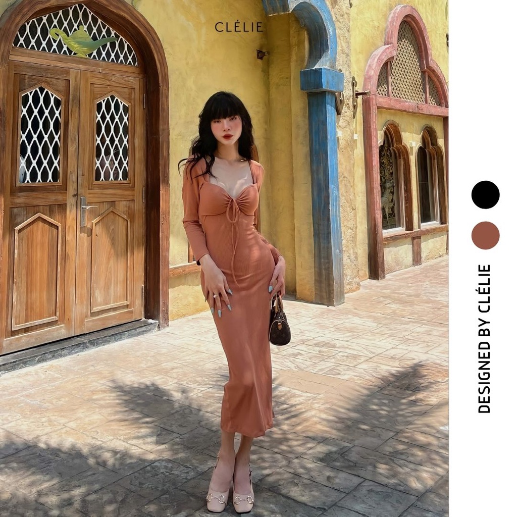 Đầm body tay dài | SUZY DRESS - CLÉLIE