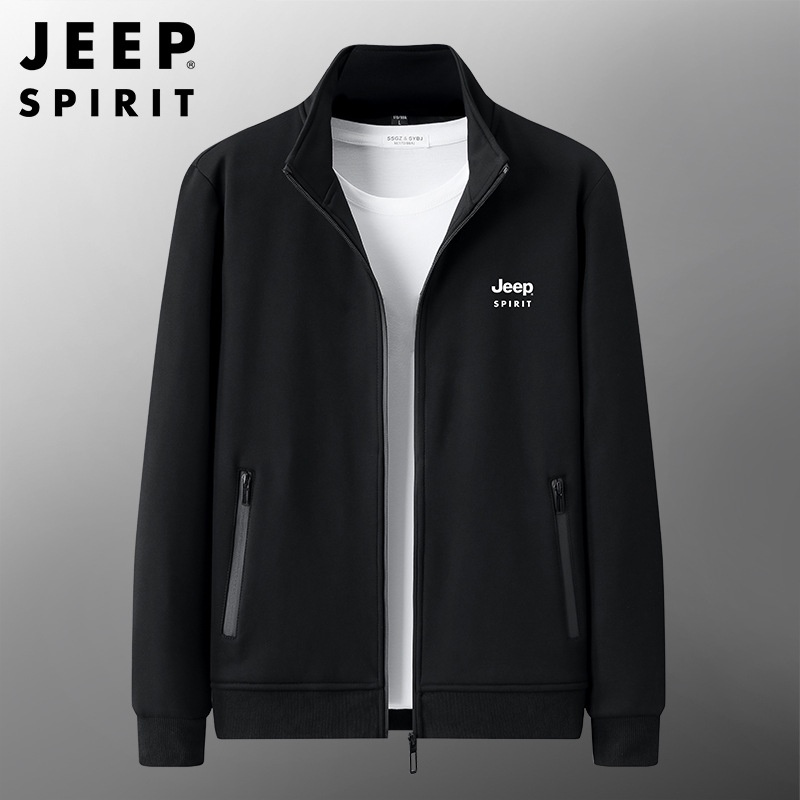 Jeep Áo Khoác Thể Thao Thiết Kế Thoải Mái Giản Dị Dành Cho Nam