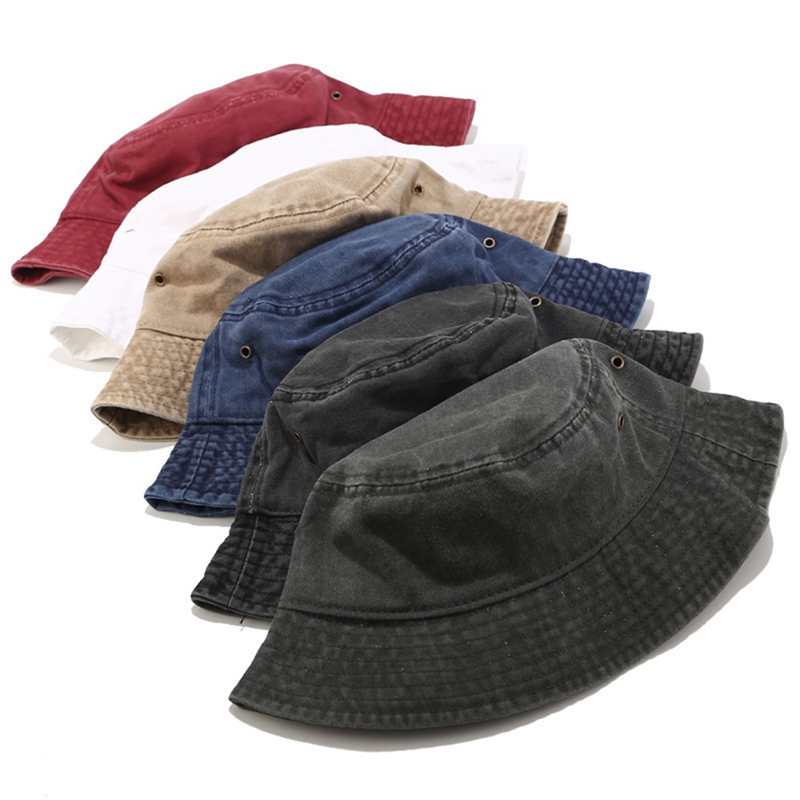 Mũ Xô Denim Thiết Kế Đơn Giản Cá Tính Cho Nam Và Nữ