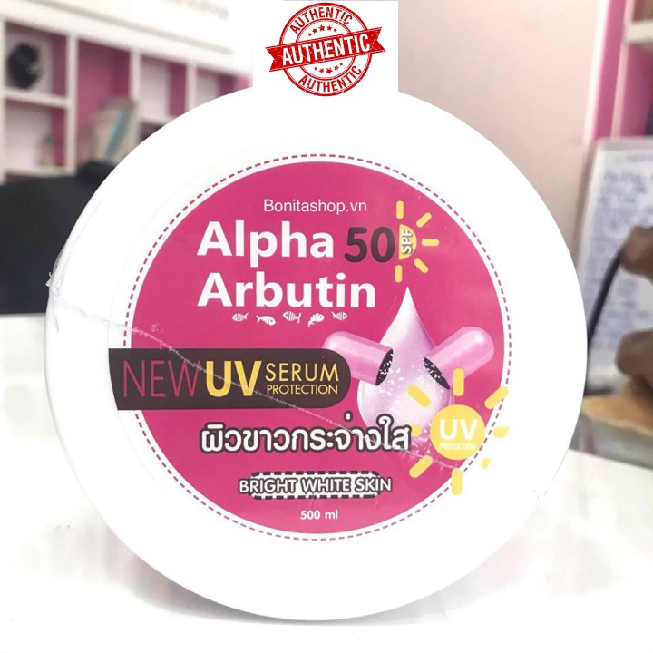 [Mã chiết khấu giảm giá mỹ phẩm sỉ chính hãng] Gel Dưỡng Trắng Body Alpha Arbutin Uv Bright White