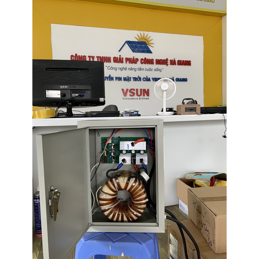 Kích điện sine chuẩn 24VDC - 220VAC không lo quá tải