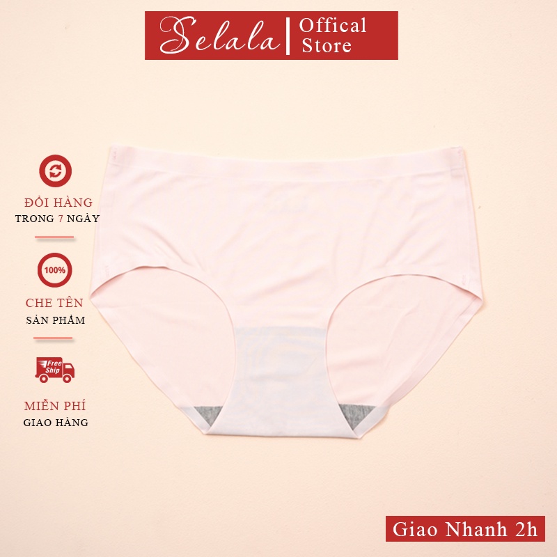 Quần Lót Su Selala Cao Cấp Không Viền, Không Đường May, Thoáng Mát, Kháng Khuẩn QS05 | BigBuy360 - bigbuy360.vn
