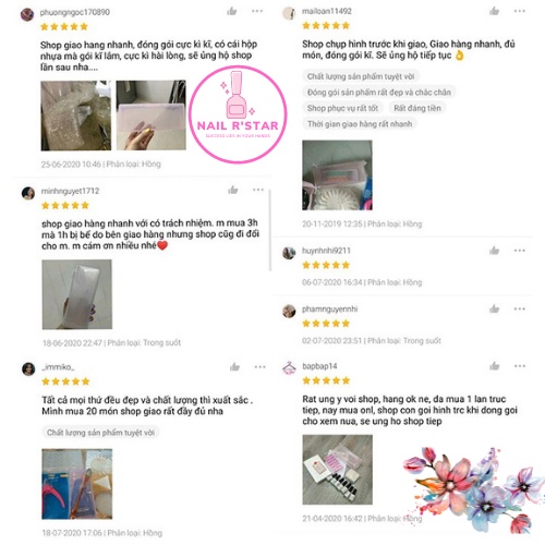 Hộp nhựa đựng dụng cụ làm nail chuyên dụng NAIL R’STAR