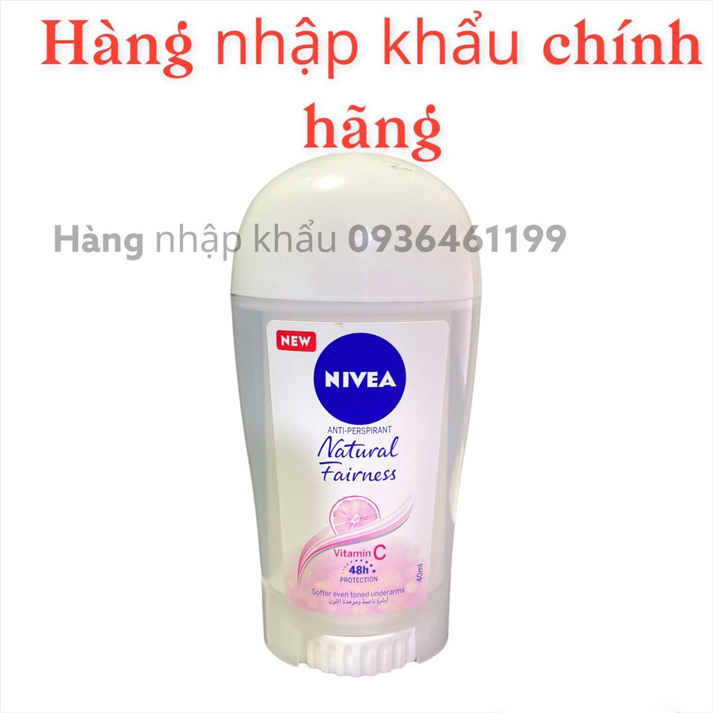 Sáp lăn nách khử mùi Nivea Nữ Hàng chuẩn Nội địa Đức  48h 40ml