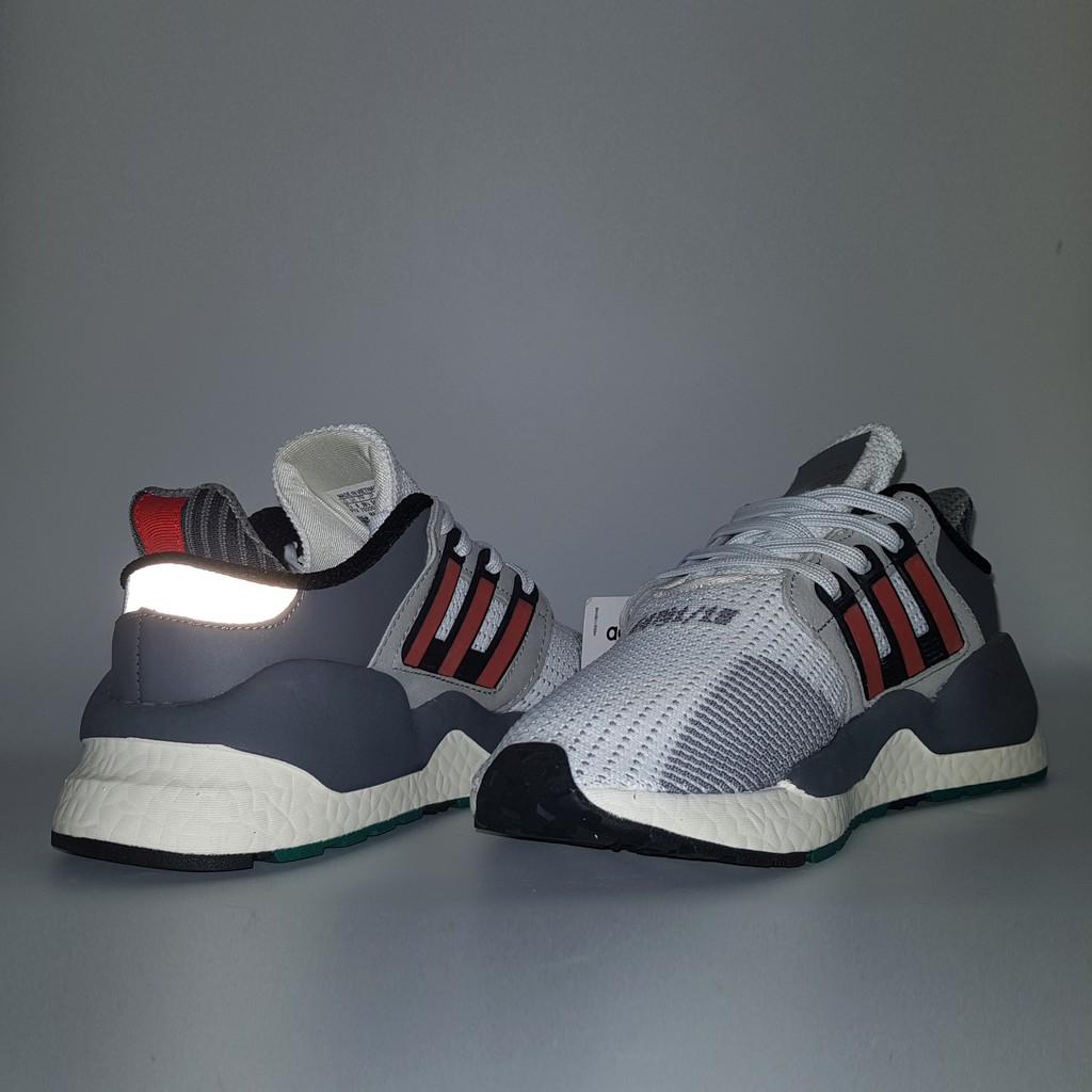 [video+ảnh thực] Giày Sneaker EQT 91/18 White/Red