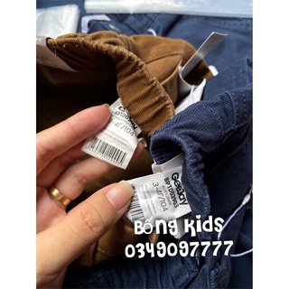 Quần Kaki Bé Trai Basic Lưng Chun GÊ