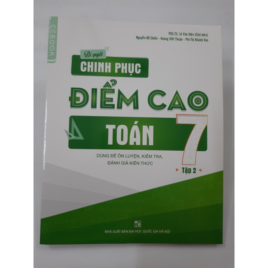 Sách - Bí quyết chinh phục điểm cao Toán 7 Tập 2