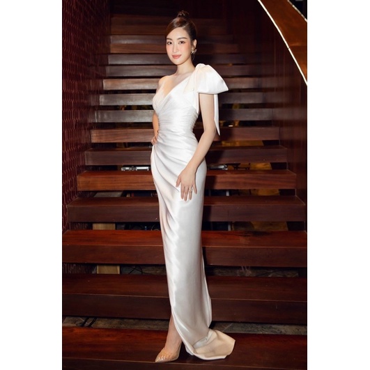 MS1270Y ĐẦM BODY NƠ VAI KẾT P.L NGỰC