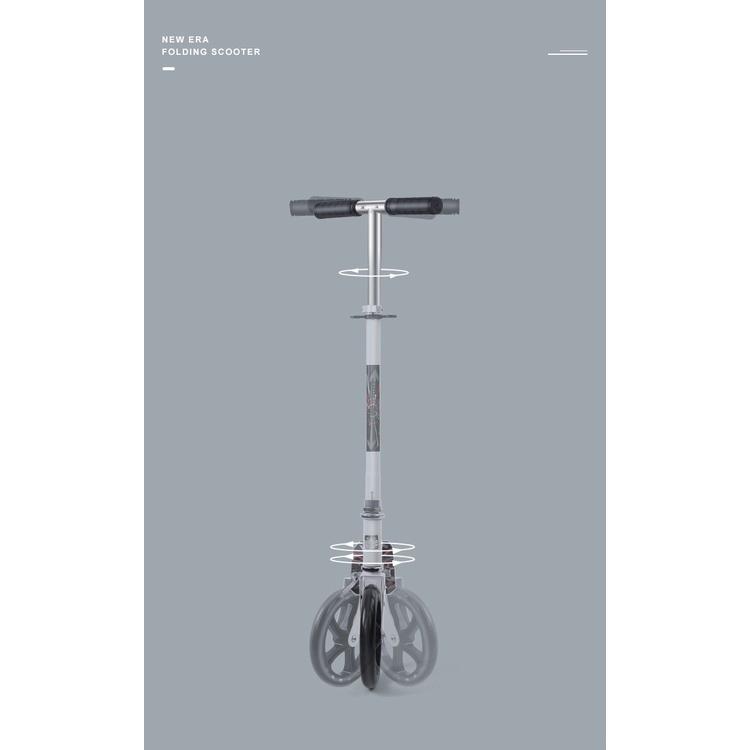 Xe trượt scoter có tay phanh - Bản cao cấp - Chịu lực 150 kg