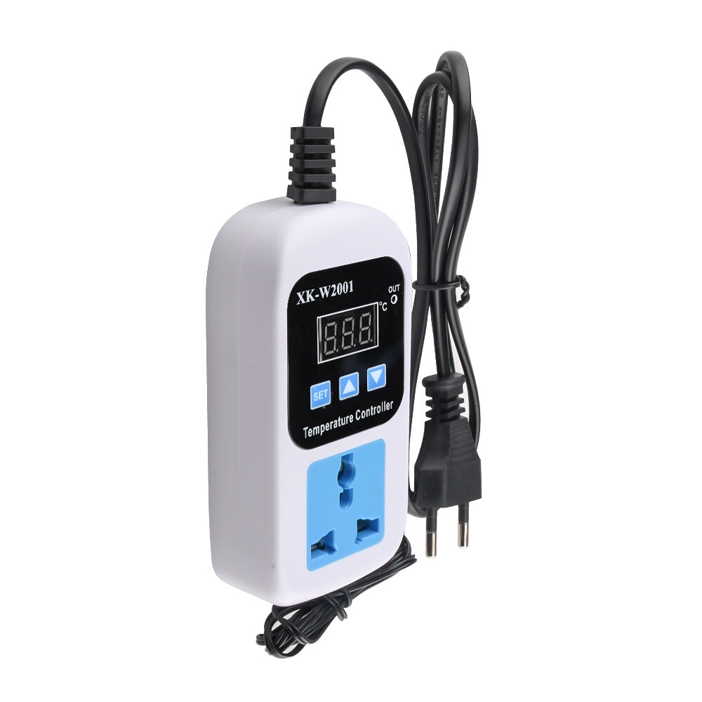 Bộ vi mạch điều khiển nhiệt độ kỹ thuật số AIDEEPEN XK-W2001 màn hình đỏ 110-220V chuyên dụng