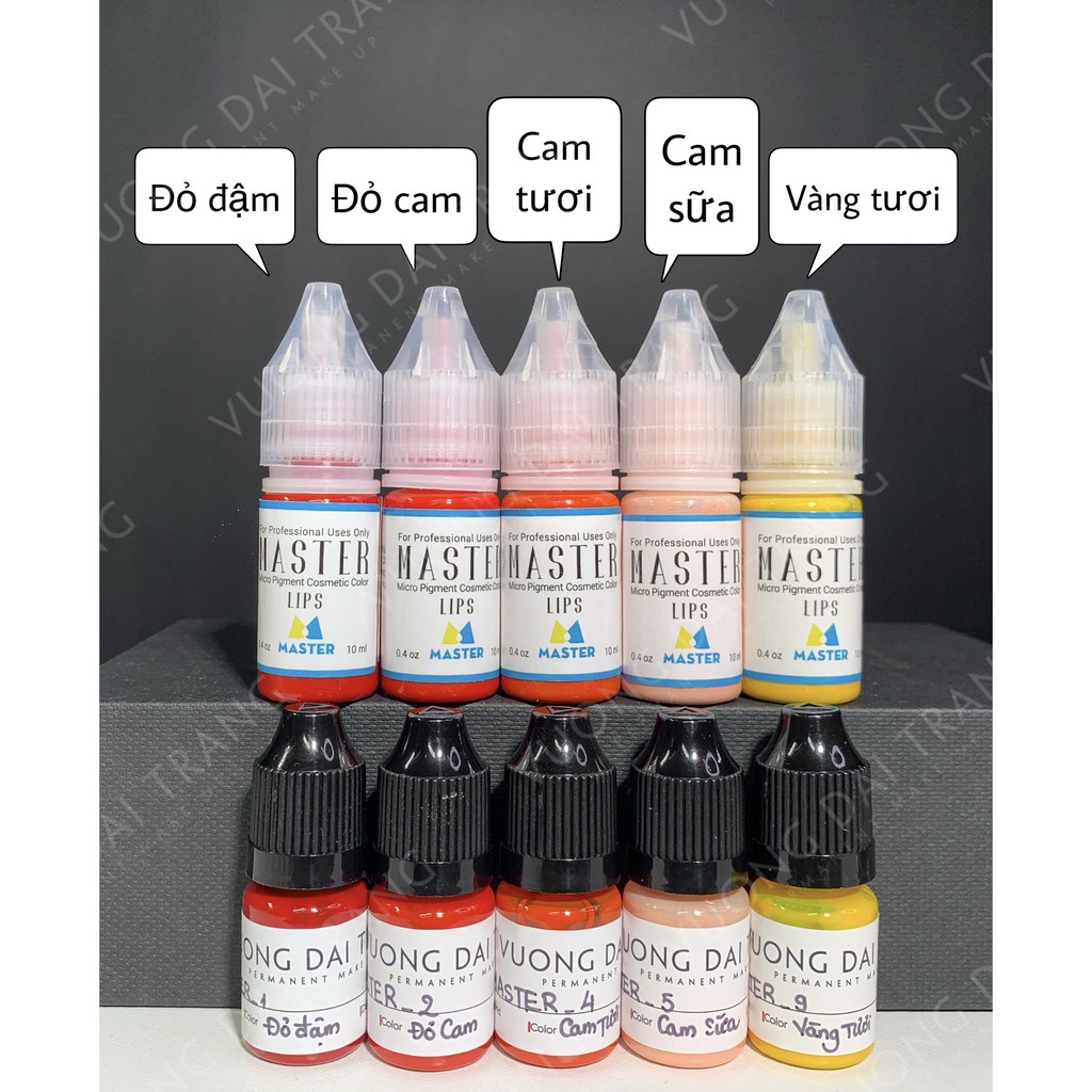 [CHÍNH HÃNG] Mực Master mini size 3,3ml, fullsize 10ml