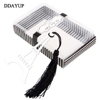 Bookmark bằng kim loại bạc hình tháp Eiffel độc đáo